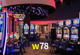 Variedade de jogos na w78